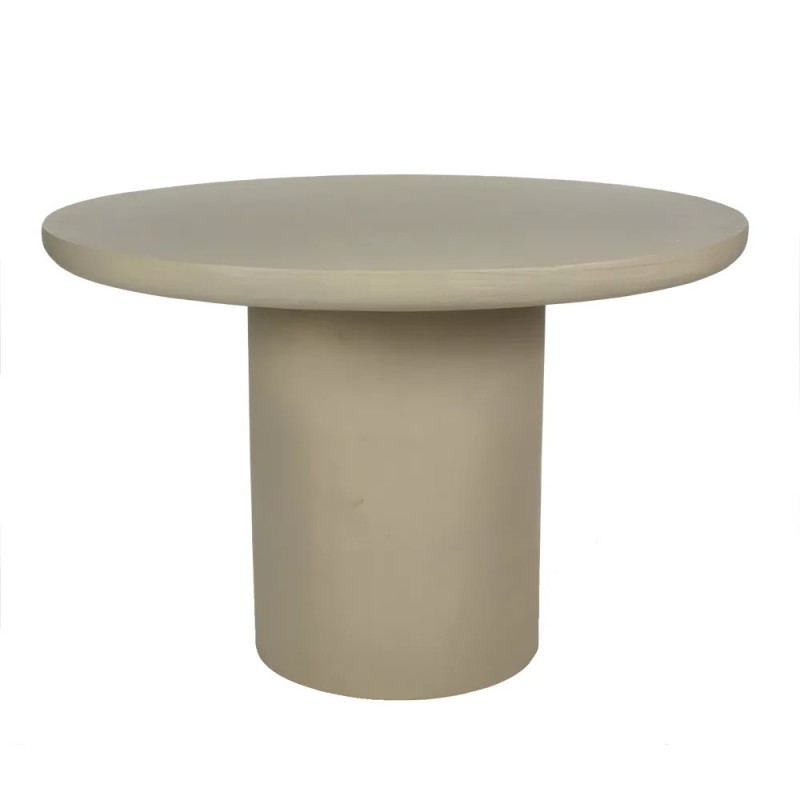 DINING TABLE LIME PLASTER BEIGE 115 - DINING TABLES